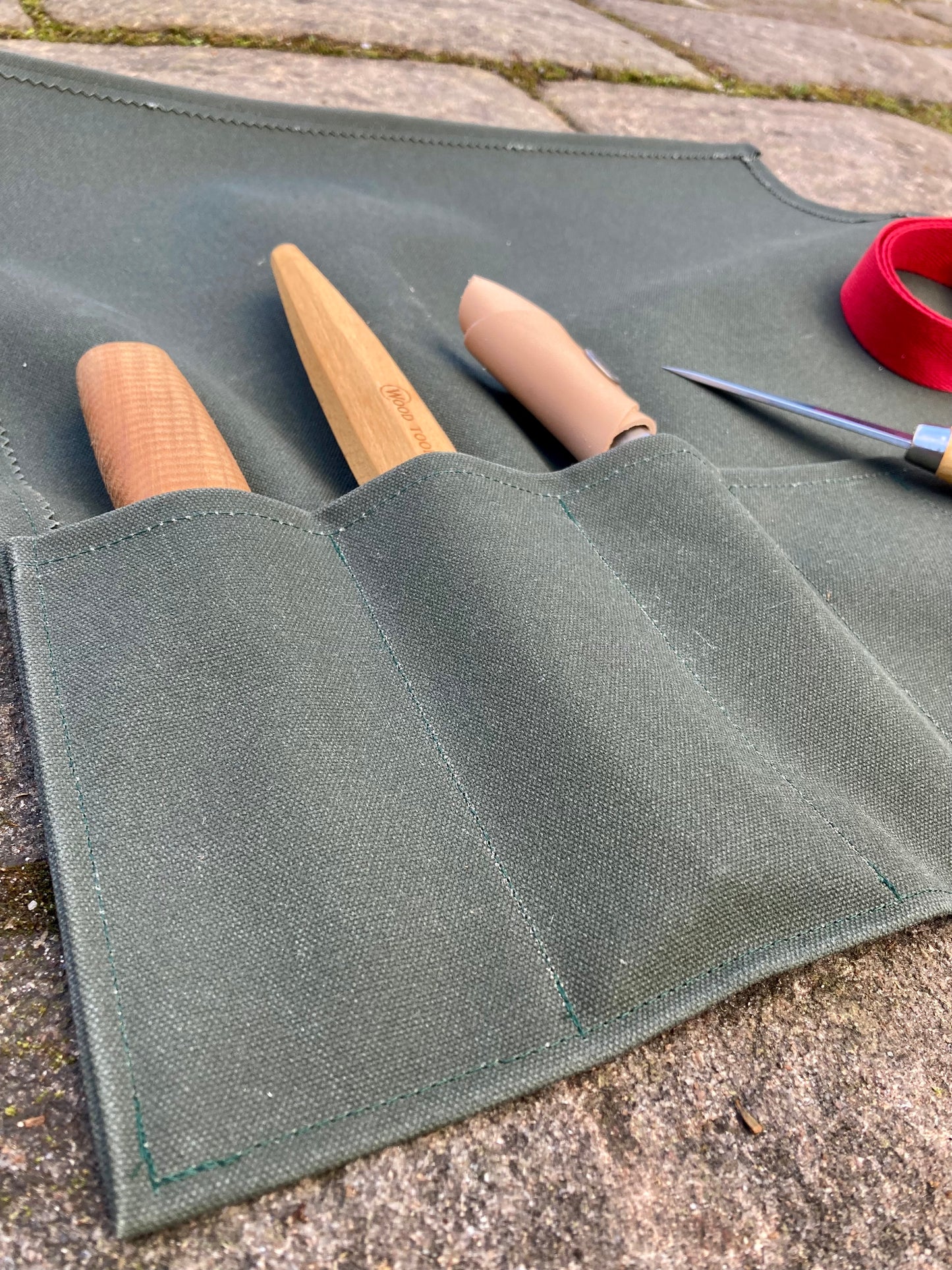 Canvas Tool Roll - for Carving Knives