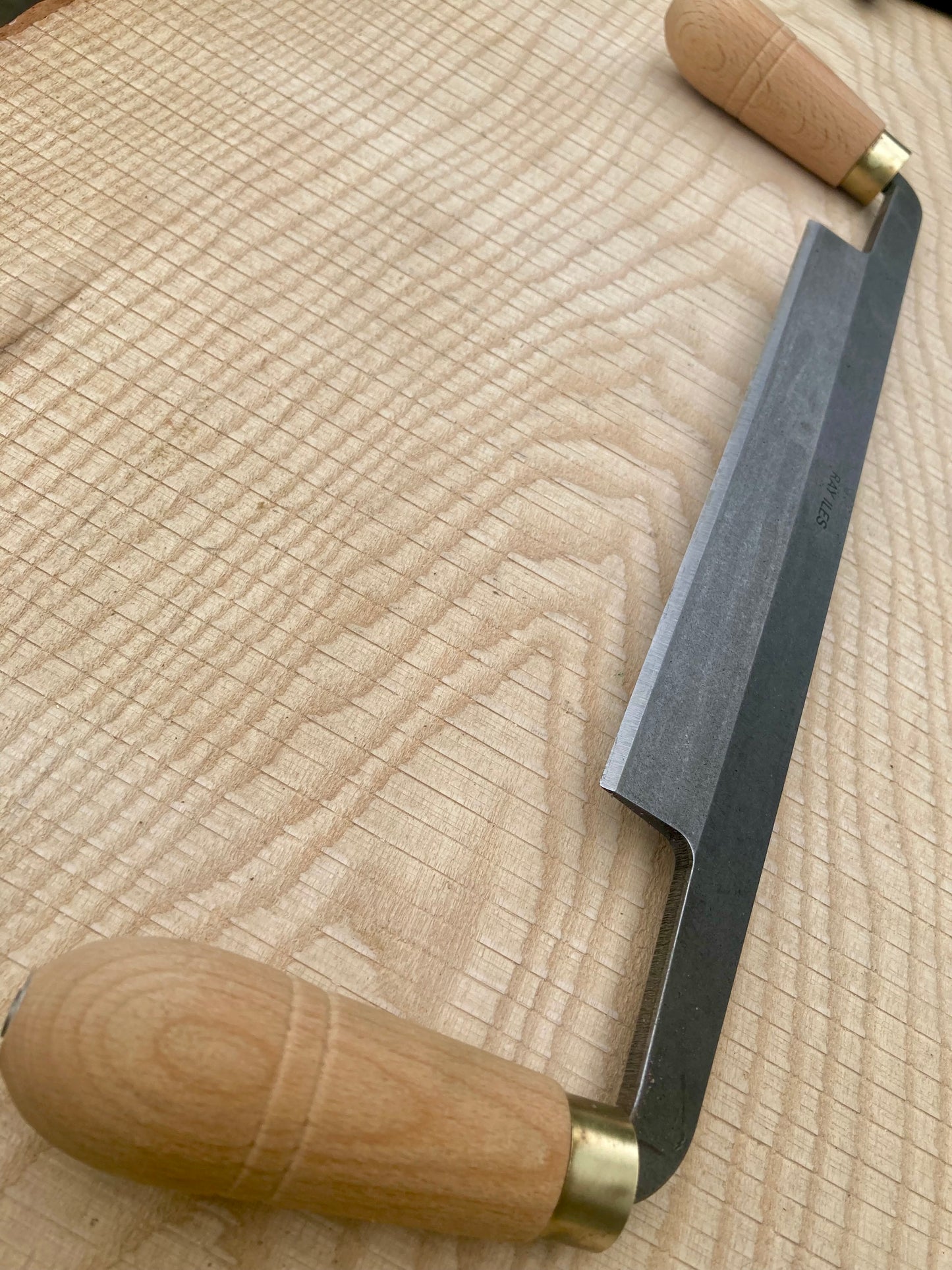 Ray Iles - Mike Abbott Pattern Drawknife 8"