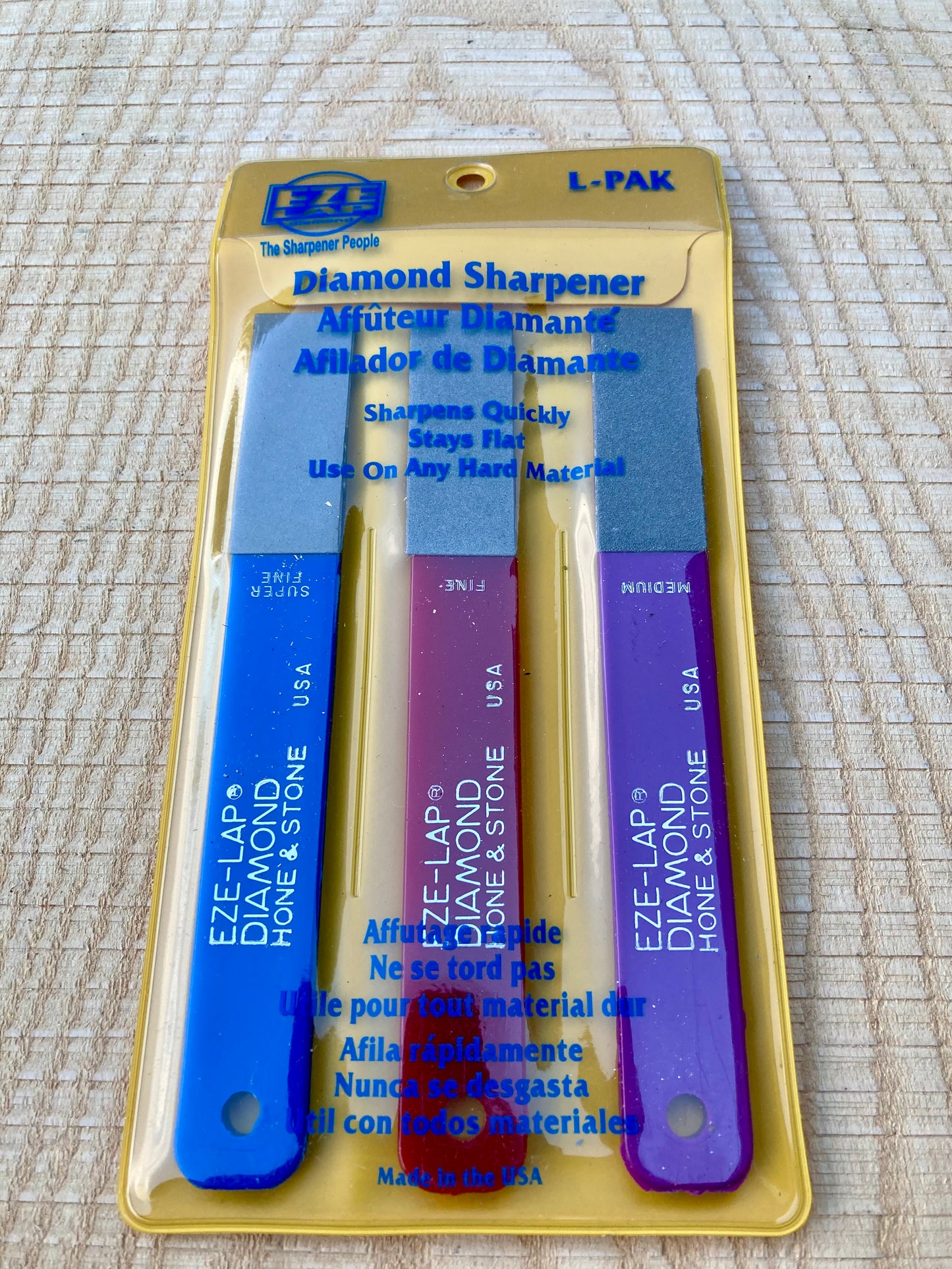 EZ Sharpening - Diamond Mini Paddles, 3 pack