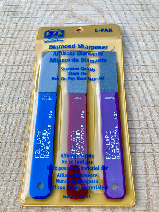 EZ Sharpening - Diamond Mini Paddles, 3 pack