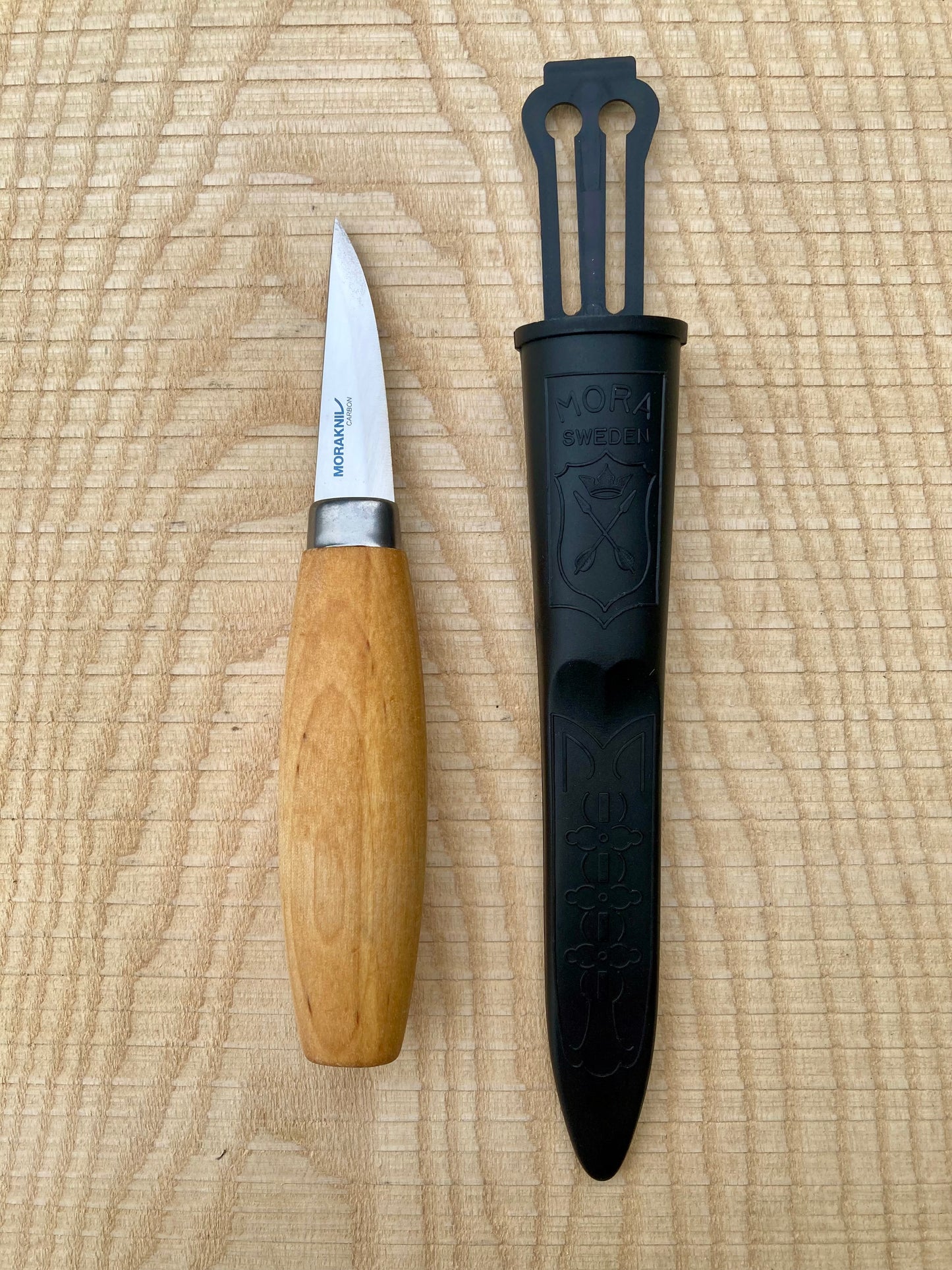 Mora - 120 Sloyd Knife Carbon Blade