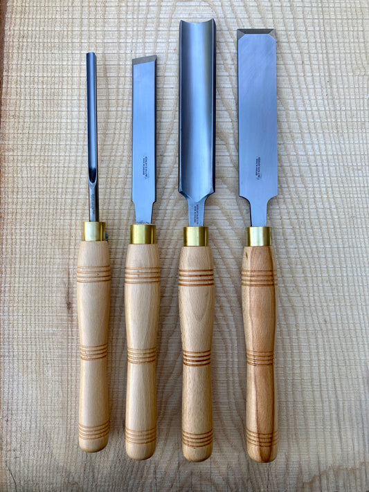 Ashley Iles - Pole Lathe Set with 1 1/2" Flat Chisel