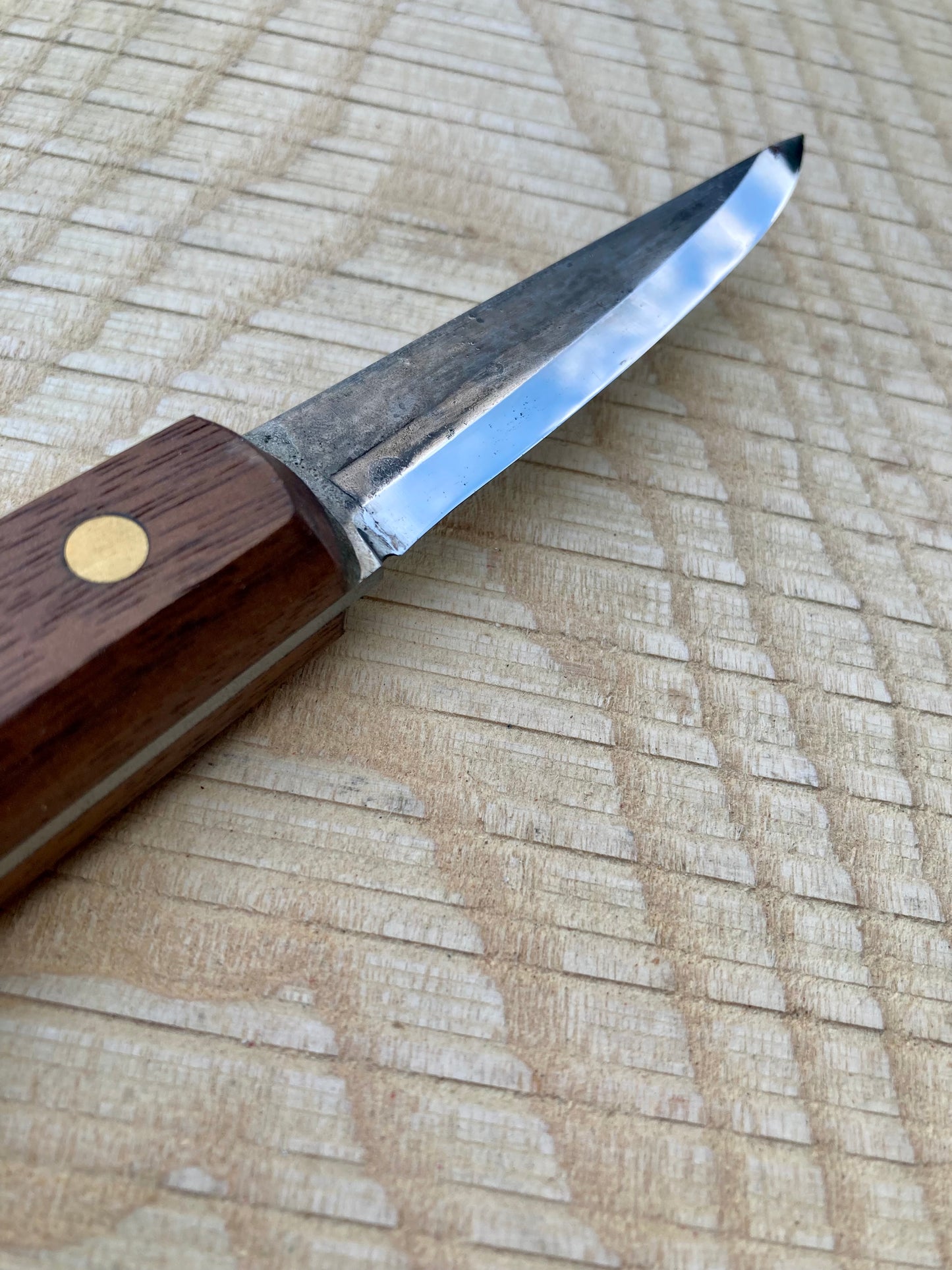 Ash & Iron - Handled Slojd Knife, 60mm
