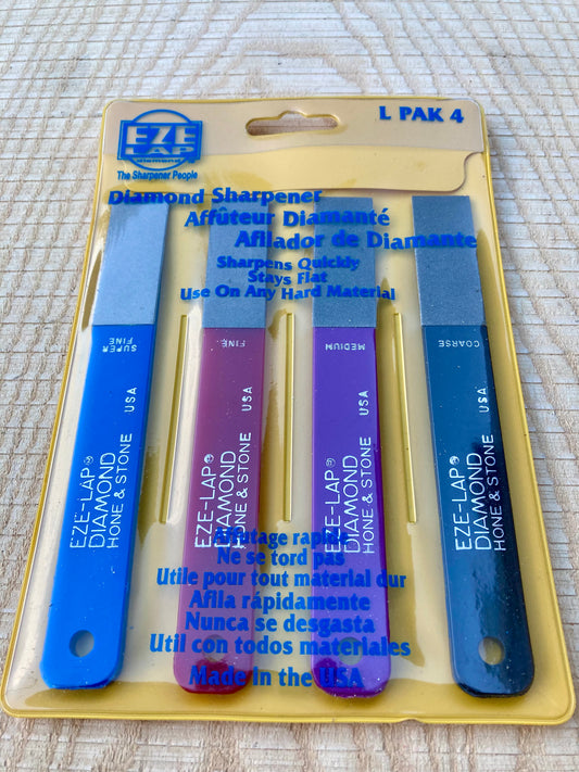 EZ Sharpening - Diamond Mini Paddles, 4 pack