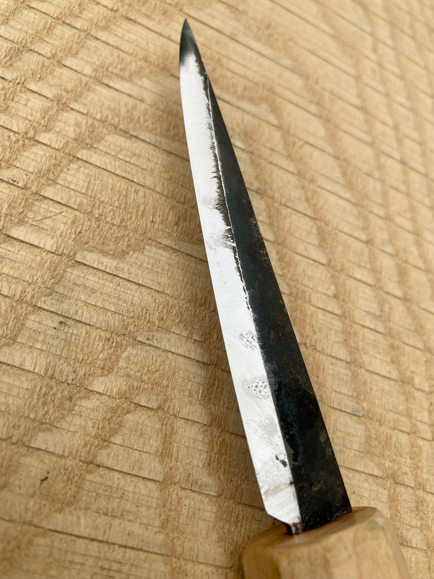 Ash & Iron - 100mm Laser Slojd Knife