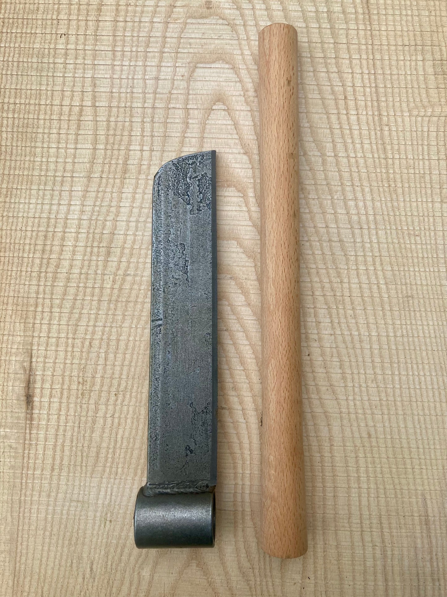 Ray Iles - Froe with beech handle