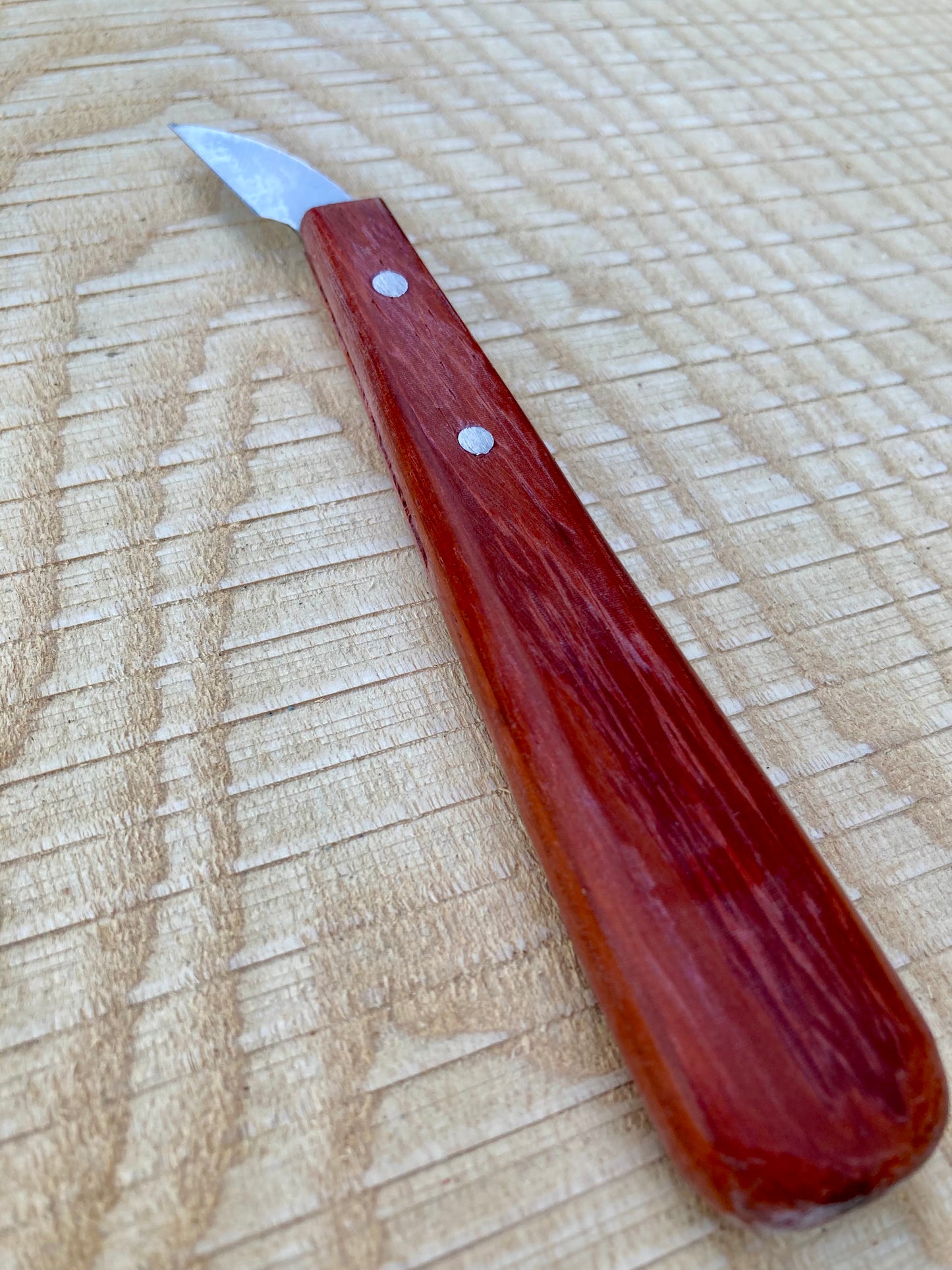 Beber - Chip Carving Knife, Bent