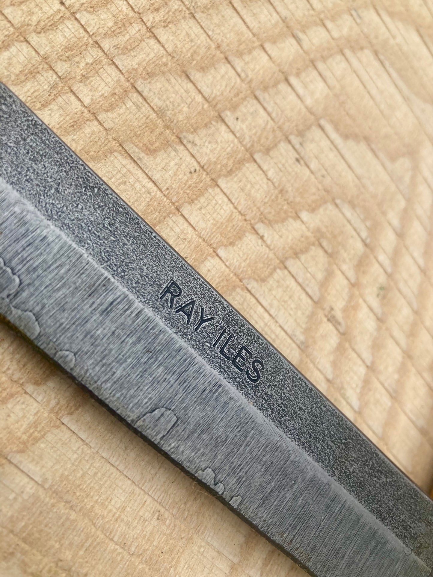 Ray Iles - Micro Froe with beech handle