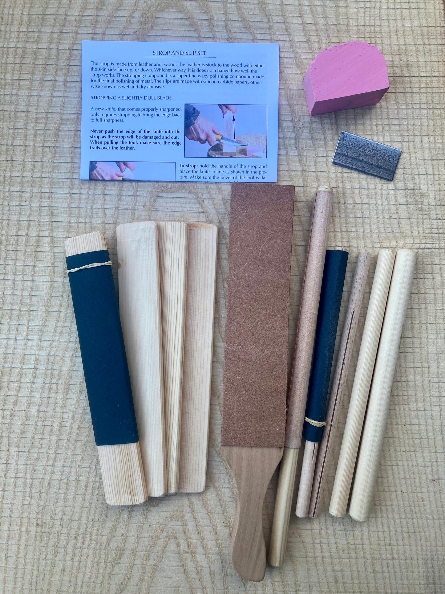 Sean Hellman - Strop & Slip Sharpening Set