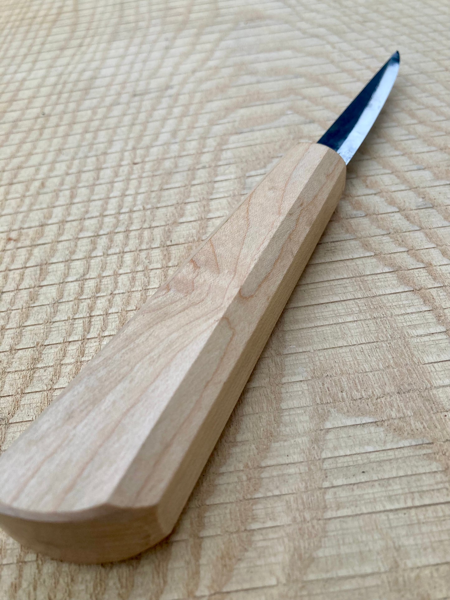 Ash & Iron - 100mm Laser Slojd Knife