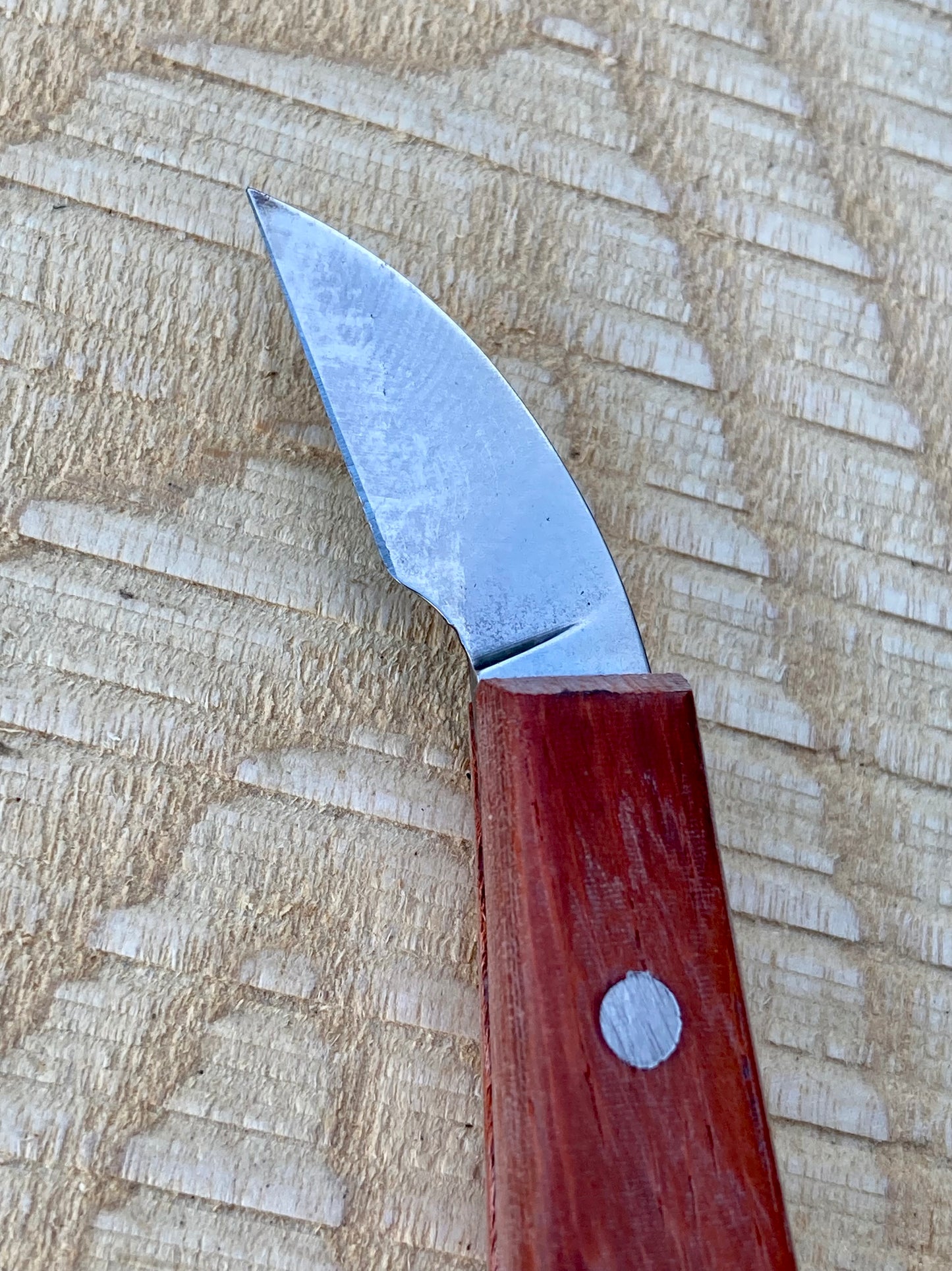 Beber - Chip Carving Knife, Bent