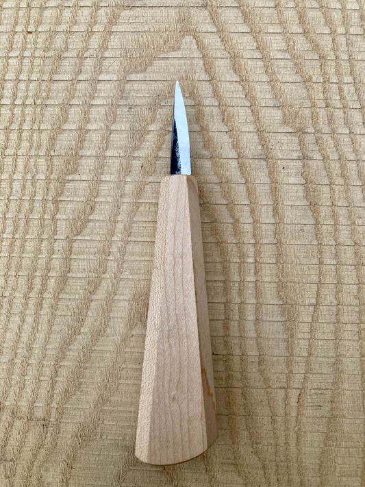 Ash & Iron - 40mm Laser Slojd Knife